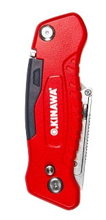 Нож  OKINAWA SNAP PLUS складной, трапецевидное лезвие, с отверткой(2408)