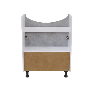 Комплект мебели 60 "Ультра-60" прямая бетон MISTY (ум.Соната Экокерама,60-0112)