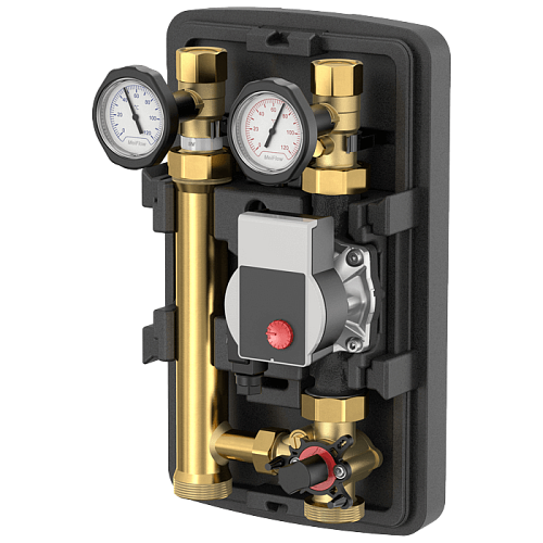 Насосная группа MeiFlow TOP S MC, DN25 смесит, с насосом Flamco GPA 25-7.5, с приводом (M66931.36SHM) Meibes