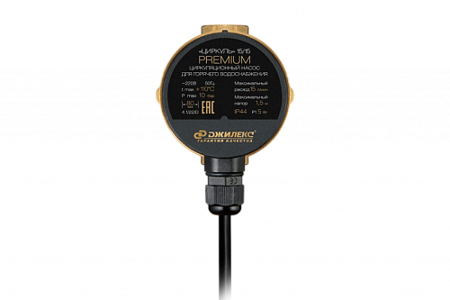 Насос циркул. для ГВС ЦИРКУЛЬ 15/15 (15л/мин, 1,5м подъем, 80мм длина) PREMIUM (Джилекс) (2400)
