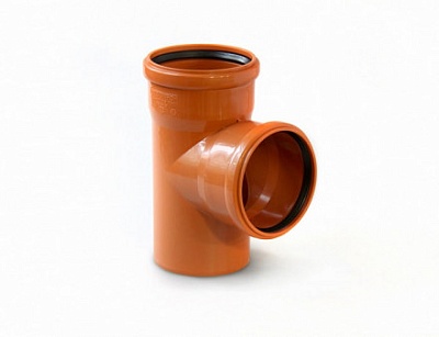 Тройник 110/110/90 нар. ПРО АКВА Terra