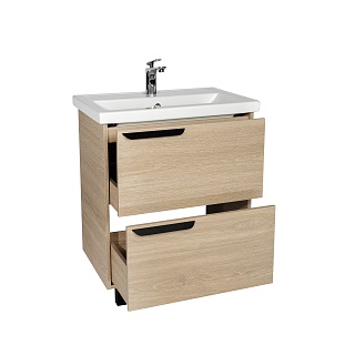 Комплект мебели 60 "Кёльн-60" 2 ящ. напольная светлое дерево VIANT (ум.Фостер-60) 