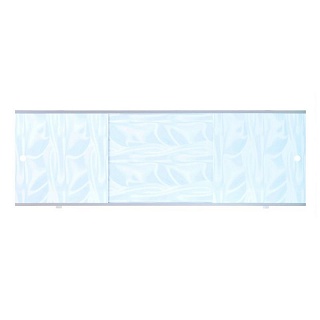 Экран д/ванны 1,68м (алюм.каркас) голубой (МетаКам)