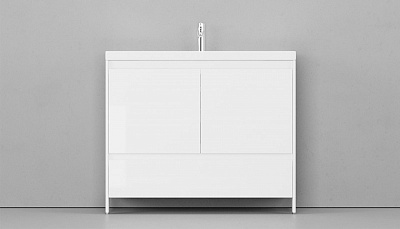 Комплект мебели напольный Velvex Klaufs 100.2D.1Y (белый)