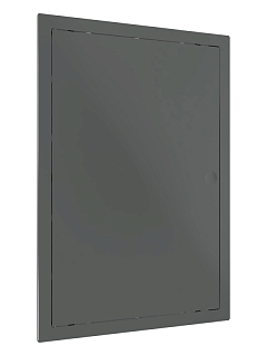Сантехнические люки L2030N GRAY с магн. замком 200х300 (222х332) с фланцем (24)