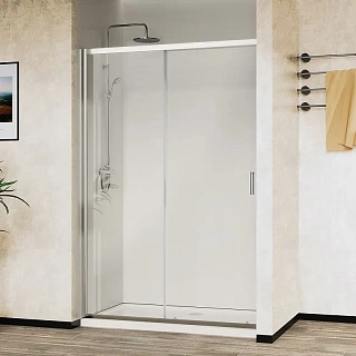 Дверь для душа VINCEA City VDS-5CT120CL, 1200, хром, стекло прозрачное 5 мм