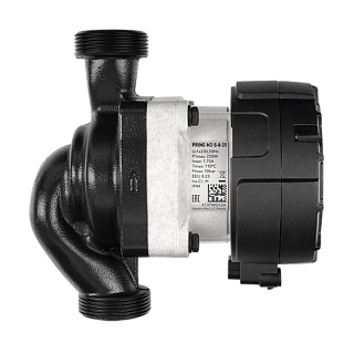Насос цирк. PRIME-M2-5-8-25 DN25, PN10, Qmax=11м3/ч, Hmax=12м, Tmax=110°С, 220В с гайками (5285) Aquario
