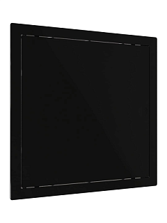 Сантехнические люки L2020N BLACK с магн. замком 200х200 (222х222) с фланцем (24)