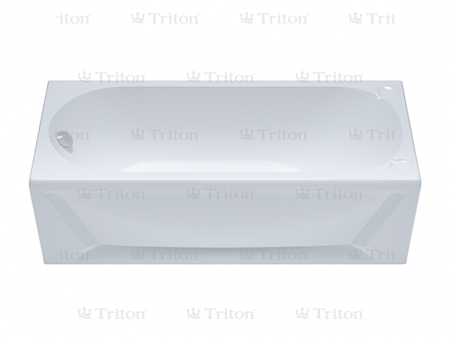 Ванна акриловая Стандарт,130х70 + установочный комплект + фронтальная панель TRITON