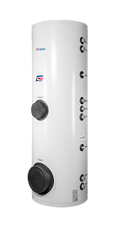 Бойлер Viena ST 300D (напольный, нерж. сталь 316, 2 змеевика 30+39Квт, фланец для прочистки)