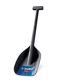 Лопата снеговая БУРАН автомобильная, монолитная, ударопрочный пластик ЗУБР 421851