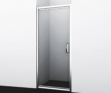 Дверь для душа WasserKraft Salm 0,9х2,0 поворотный мех.лат., стекло 6мм WasserSchutz  27I04