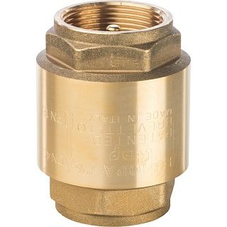 Обратный клапан с металлическим седлом 11/2"  (SVC-0001-000040) STOUT