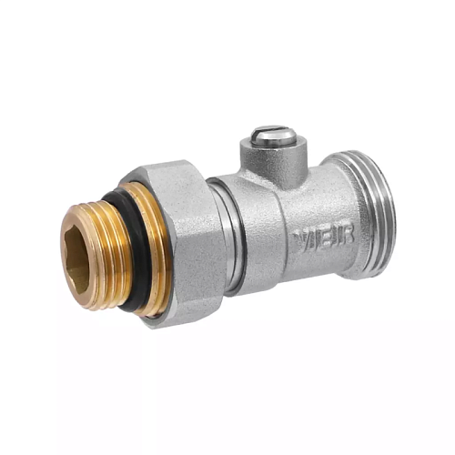 Узел нижнего подключения для радиатора раздельный прямой 3/4"x1/2"  VR1155  VIEIR (100/1шт)