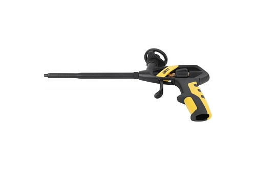 Пистолет д/монт.пены FIT ПРОФИ, усиленный, прорезиненная ручка, тефлоновое покрытие (14286)