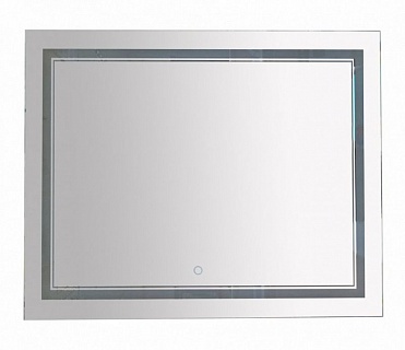 Зеркало Неон 2 с LED подсветкой (сенсор на зеркале) 1000х800 MISTY