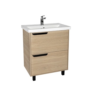 Комплект мебели 60 "Кёльн-60" 2 ящ. напольная светлое дерево VIANT (ум.Фостер-60) 