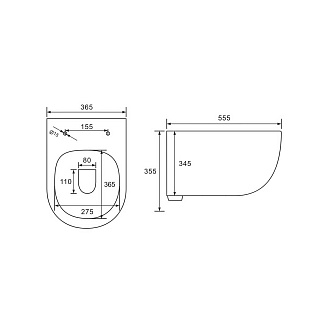 ������ ��������� ������������ Vincea "Evo" ����� 55��.������� slim �/�  VT1-34