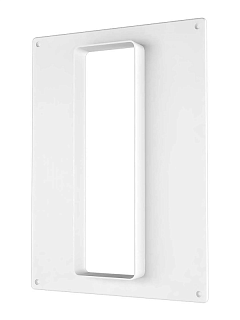 Площадка ПТП 620, торцевая пластик 60х204 (180х250) (20)