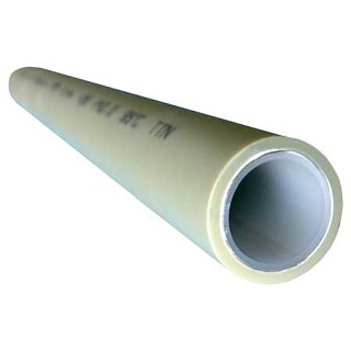 Труба 25*3 PPR/AL/PPR Казань(по 4 мет) под полипропиленовые фитинги  АКЦИЯ