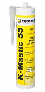 Клей герметик K-MASTIC 55 grey, 290 мл (в уп. 12 шт)