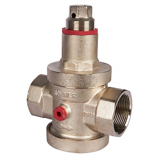 Редуктор давления с вых.под манометр д.1 1/2" (RVS-0008-000040) Rommer 