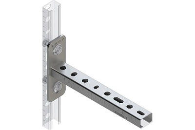 Консоль монтажая TCA 28*18*1,2  300мм (20/10шт/кор) (09104002)