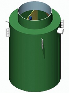 Жироуловитель Alta-M-OR 14-1000 (кругл.)(4л/c,1000л/пик) 1500*мм2000мм