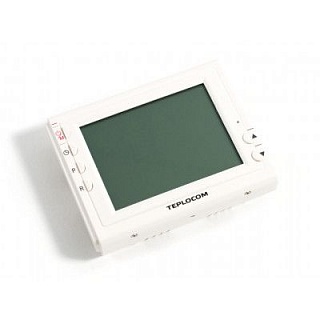 Термостат комнатный программируемый Teplocom TS-Prog-2AA/3А-RF,беспроводной (915)
