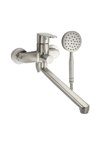 MAGNUS Смеситель д/ванны, нерж. ст 304. код: 9241