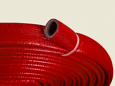 Труба теплоизоляционная K-FLEX PE COMPACT RED 13х42-2м (уп. 40 м) 