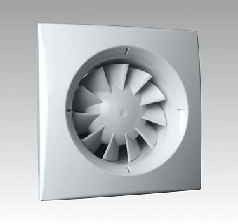 Вентилятор AURA 5C WHITE DESIGN (настенный,потолочный,уровень шума 30 дб.) D125 осевой вытяжной(16)