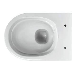 Унитаз подвесной  "ART" безободковый, сиденье мультилифт(Самара) 