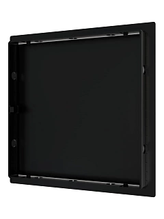 Сантехнические люки L2020N BLACK с магн. замком 200х200 (222х222) с фланцем (24)