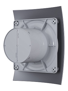 Вентилятор BREEZE 4C DARK GRAY METAL осевой с обр.клапаном (настенный,потолочный)