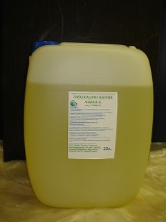 Реагент Гипохлорит натрия (кан. 25 кг/20 л)