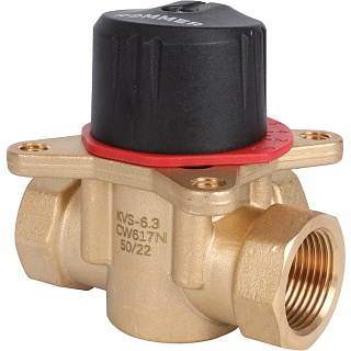 Клапан смесительный 3-х ходовой 3/4" kvs 6.3 (RVM-0003-006320) ROMMER