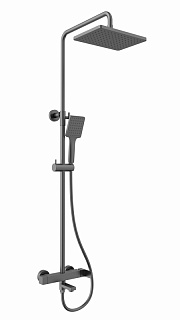 Душ. система KAISER Cube вороненая сталь (01582-15)