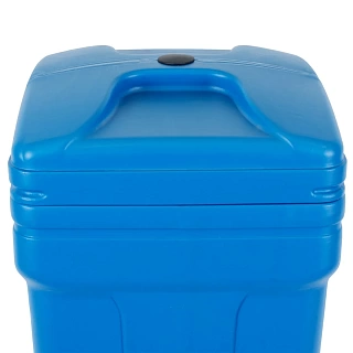 Бак солевой 70 л в сборе синий (без трубки 3/8) (161)