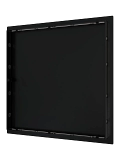 Сантехнические люки L3030N BLACK с магн. замком 300х300 (327х327) с фланцем (18)