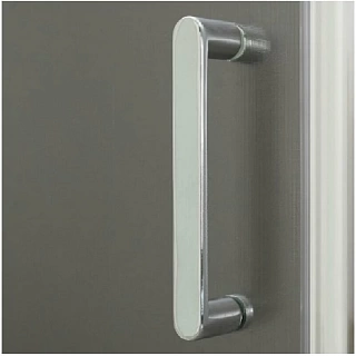 Шторка д/ванны BelBagno UNIQUE-VF-2-150/180-140-P-Cr стекло рифленое