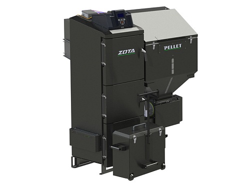 Котел пеллетный ZOTA Pellet Black 65кВт ВЫГОДА!
