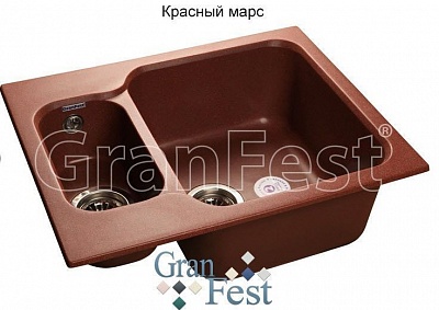 Кухонная мойка Granfest STANDART GF-S615K