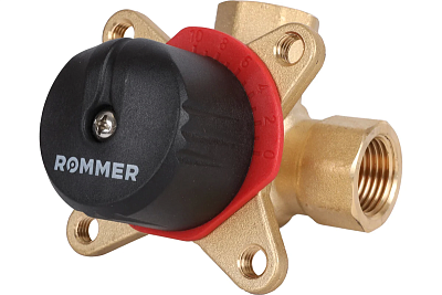 Клапан смесительный 3-х ходовой 1/2" kvs 2.5 (RVM-0003-002515) ROMMER