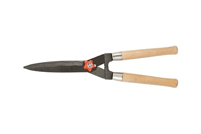 Кусторез FIT волнистые лезвия, деревянные ручки, 500мм (77107)