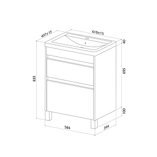 �������� ������ 60 "Zodiac X-60" ���������, ����� ������� 2 ��. IDDIS (��.Zodiac/Ray-60) ZDX60WFi95K
