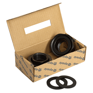 Насос цирк. PRIME-M2-5-8-25 DN25, PN10, Qmax=11м3/ч, Hmax=12м, Tmax=110°С, 220В с гайками (5285) Aquario