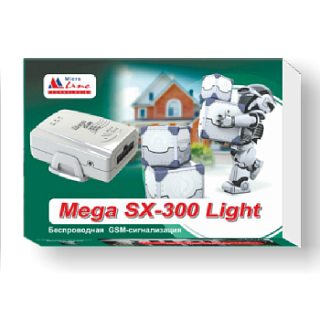 GSM-сигнализация MEGA SX-300 Light с WEB