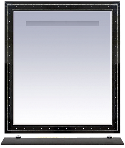Bella -105 Зеркало черное с кристаллами